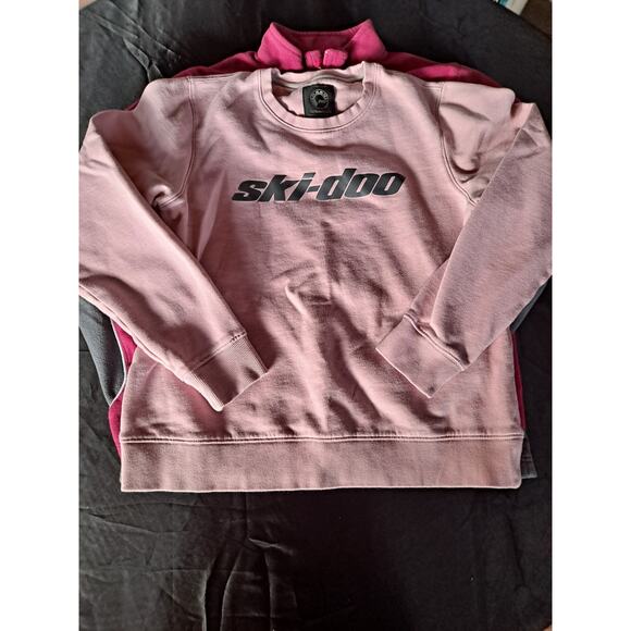 Ski Doo Women’s 1/4 Zip Fleece Pullover And Sweat Shirt Size Medium - Picture 4 of 6
